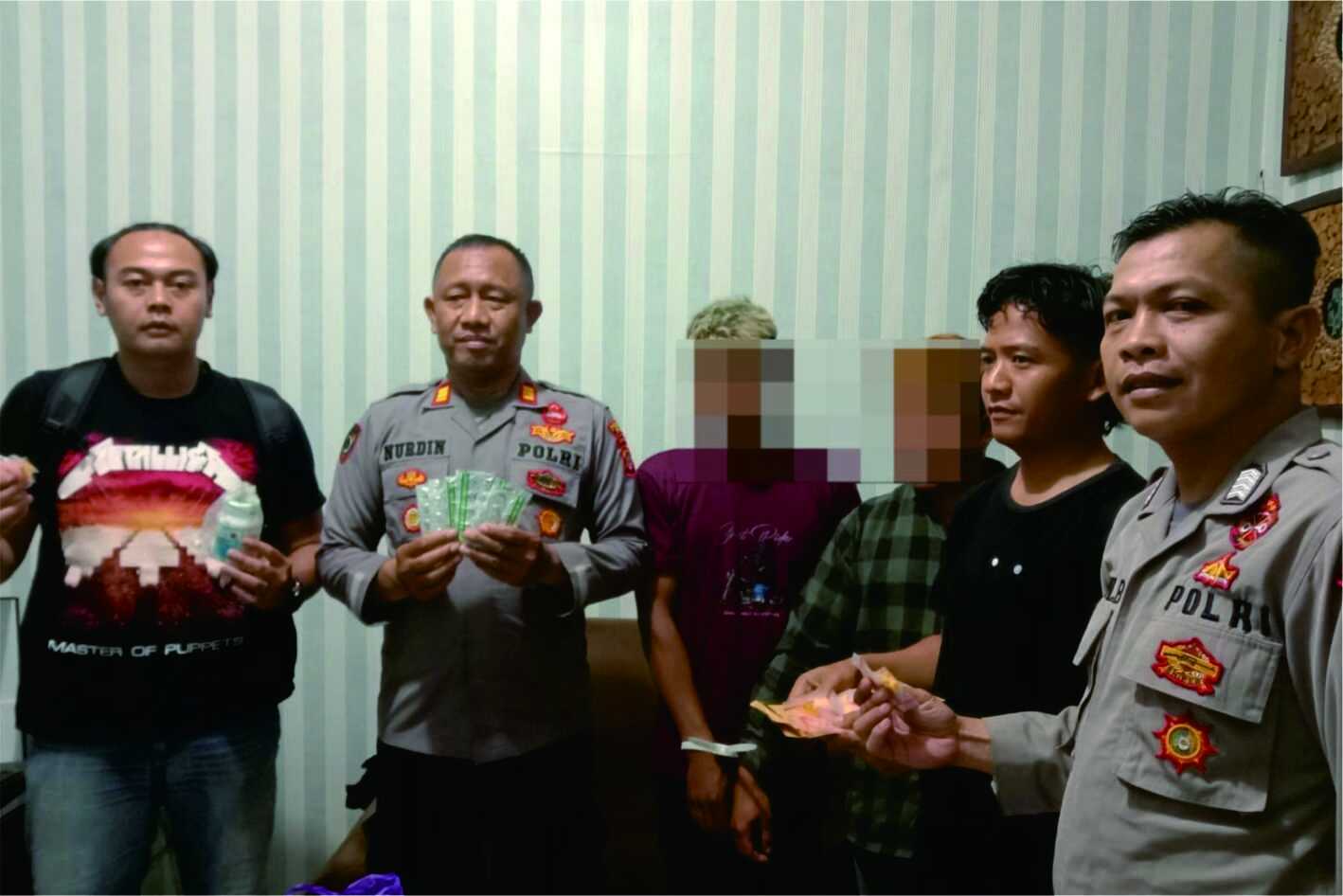 Polisi Kembali Tangkap Dua Pengedar Obat Terlarang di Garut